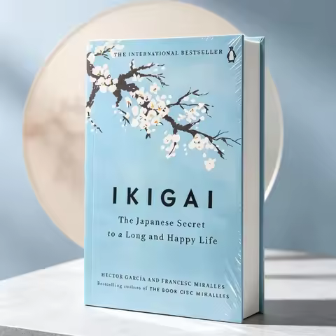 The Japanese Secret Philosophy By Hector Garcia Inspirational Book for A Happy Healthy in English fo