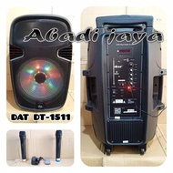 SPEAKER AKTIF 15 INCH PORTABLE dat dt1511 eco dat dt 1511 eco ORIGINAL