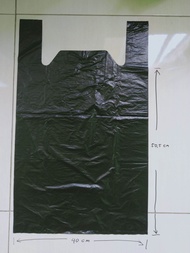 tas plastik kantong kresek HDPE ukuran 40 cap tiga panah jumbo isi 34 pcs