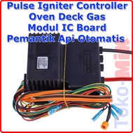 Universal Pulse Igniter Controller Oven Deck Gas Pemantik Api Otomatis