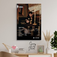 Aesthetic Drake Album Wall Decoration Wooden Poster Room Decoration Wall Decor