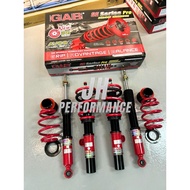 GAB SE PRO Honda Civic FC FE 2016+ Adjustable Suspension Coilover