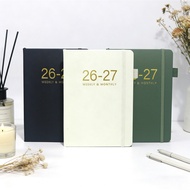 New Style Planner 2026planner Diary English Notebook A5 Hardcover Calendar Book 6.3