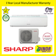 Sharp 1.5HP R32 Air Conditioner AHA12XCD Aircond AHA12XCD/AUX12XCD