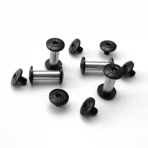 20 Sets 416 Stainless Steel Knife Handle M3.5 T10 Torx Screws Lock Nails Folding Knives Spindle Rive