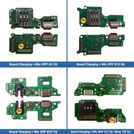 Charger Board + Charging Board + Mic Oppo A5 5G - K13 5G - K9S 5G - F27 5G - Reno 12F 5G