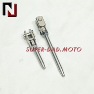 Bộ 2 Thanh Cắm Phanh Sau Ducati 821 696 796 795 939 950s Big Devil Bằng Thép Không Gỉ Có Thể Điều Ch