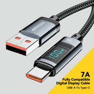 Essager USB Type C Cable Compatible With Iphone 15pro Honor Super Charge 66W/100W Fast Charging USB 