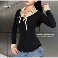 Wispie Cumlaude Top | Khaki Size M