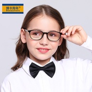 2SFW [Shipping from China] New Style Boka Youth Anti-Blue Light Glasses Fashion Oval Myopia Glasses 
