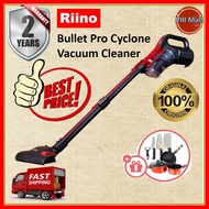 RIINO Bullet Pro Cyclone 15KPa Cordless Vacuum Cleaner (With Free Gift)