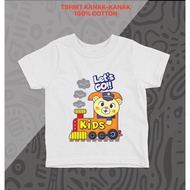 Lets go Kids tshirt cotton