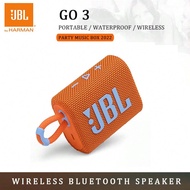 ลำโพงบลูทูธ JBL Go 3 เสียงเบสทรงพลัง ซับวูฟเฟอร์ เสียงสเตอริโอ สำหรับใช้นอกบ้าน GO3 ลำโพงพกพาไร้สายข