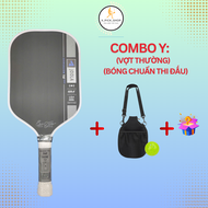 [Check NFC] Vợt Pickleball Perseus Gen 4 dày 16mm mặt Nhám carbon dành cho người mới.