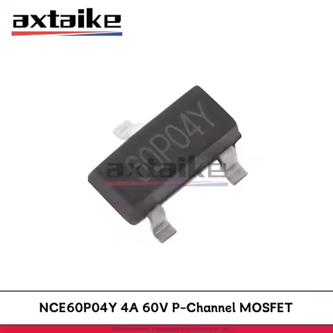 20PCS NCE60P04Y SOT-23 60P04Y NCE60P04 4A 60V 1.5W P-Channel Enhancement Mode Power MOSFET SMD Trans