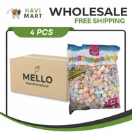 MELLO FLOWER MARSHMALLOWS Candy Toppings Dessert 680G (4 PIECES PER BOX) HONLINE