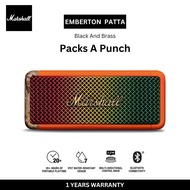 IPX7ลำโพงบลูทูธมาร์แชลเบอร์ตัน II Patta ของแท้กันน้ำเสียงเบสสเตอริโอซับวูฟเฟอร์กลางแจ้ง