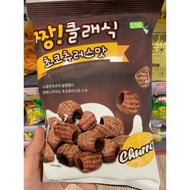 Korea Imported Likedo Important Straw Spicy Cheese Rice Cake Bar 83g/Chocolate Crisp Ring 72g