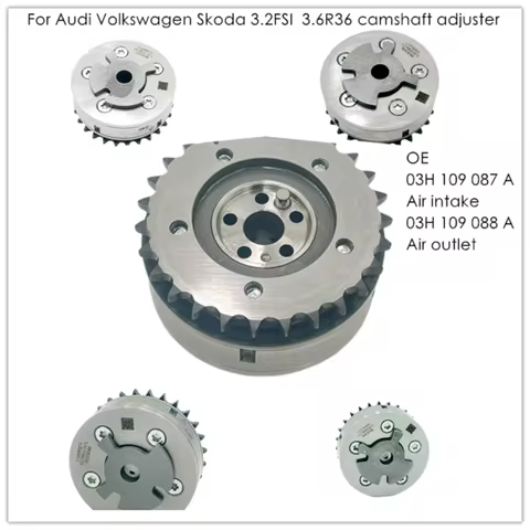 03H109087A Engine Camshaft Adjuster Timing Gear For VW Audi Q7 VR6 3.6L 03H109088A 03H109088D 03H109