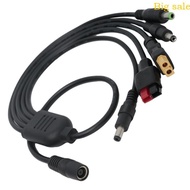 Mar Solar Charging Adapter DC7909 Female to XT60 DC5521 DC6530 Cord Safe Features