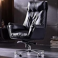 Leather High Back Office Chair,Ergonomic Computer Chair with AIR Technology and Smart Layers Premium Elite Foam,Modern Executive Chair and Computer Desk Chair Comfortable anniversary