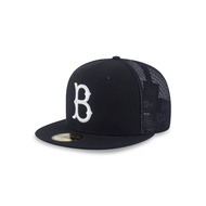 หมวกแก๊ป New Era รุ่น Boston Red Sox 59Fifty Trucker Pack Black 59Fifty Cap