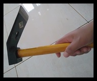 PROMO- TERBARU PETEL RIMBAS BANCI CANGKUL TUKANG KAYU ADZ WOODEN HANDLE - GARDEN STORE