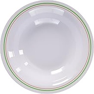 Mannen Melamine OL-7815 "Olive" Soup Plate, 9.1 inches (23 cm), Melamine, Made in Japan RSC59