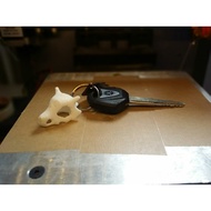 Key chain cubone pokemon skull