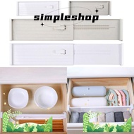 SIMPLE Adjustable Drawer Dividers Retractable Kitchen Drawer Organizer Storage Clapboard Clothes Stationery Organizer Separators
