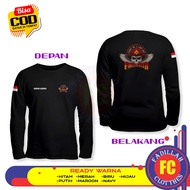 First In Last Out FireFighter T-Shirt FireFighter Logo Wings Free Your Name DB Long Sleeve Distro T-