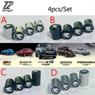 4pcs/Set  Proton Car Wheel Tire Tyre Valve Stem Air Caps Car Cover For X70 X50 SAGA Exora Iriz Persona Accessories