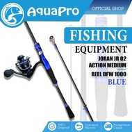 YaK. Aquapro Paket Alat Pancing Ikan n Spinning JR02B 1.50M 1.65M