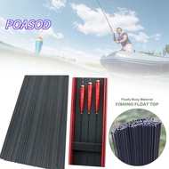 MAYSHOW 10pcs Floats Buoy Material, 0.8mm~1.5mm Carbon Fishing Float Drifting Feet, Hot Tackle DIY F