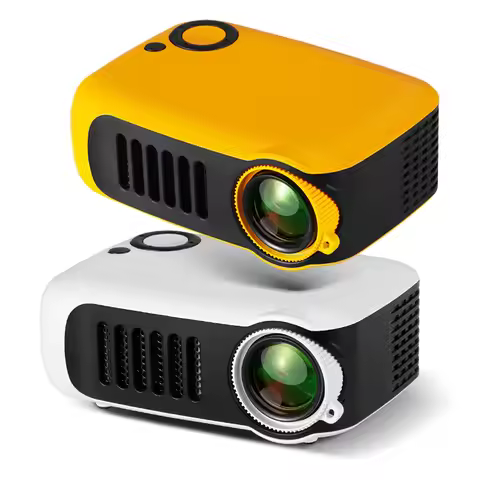 A2000 MINI Projector Portable LED Video Projector 3D Home Cinema Theater Game Laser Beamer Smart TV 