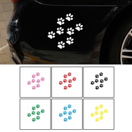 Car Sticker Cat Paw Print Car Sticker Vinyl Motorcycle Decoration Sticker