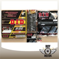 Roy Motor Yamaha LC135 DID HDS Heavy Duty Sprocket and Chain Kit 100% Original DID Chain 3 Sizes