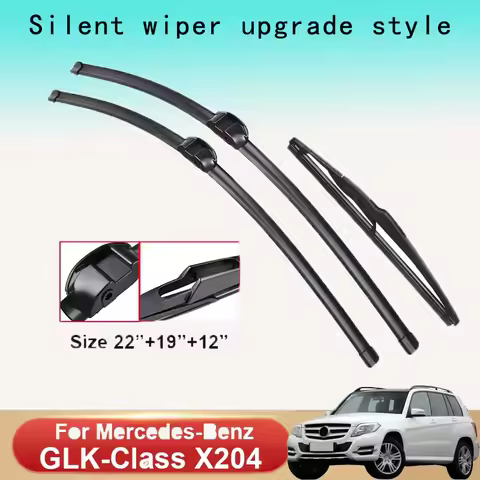 Car Wiper Blades For Mercedes Benz GLk-Class X204 2008-2013 2014 GLK 220CDI 350CDI 280 300 350 4MATI