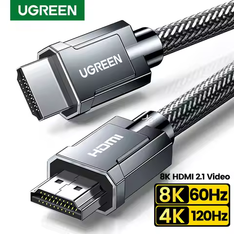 Ugreen 8K HDMI2.1 Cable for Xbox X PS5 Xiaomi Mi Box 8K/60Hz 4K/120Hz HDMI Cable Splitter Switch Cab