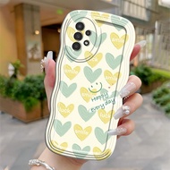 HP Phone Case For Samsung Galaxy A13 4G A13 5G Phone Case Phone Protective Case Smiley Softcase Sili