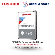 Toshiba X300 Performance 3.5" SATA Hard Disk Drive / HDD ( 4TB / 8TB / 12TB / 14TB )