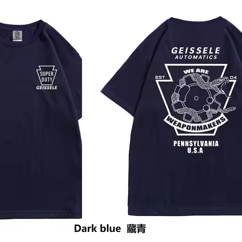 ‌Geissele Super Duty Tactical Army Fan Club Outdoor Training Competition T-shirt 100% Cotton Origina