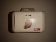 Sony WF-1000XM5 無線降噪耳機 (Smoky Pink 玫瑰灰), 連包裝盒及各 Size 耳塞, 功能正常。