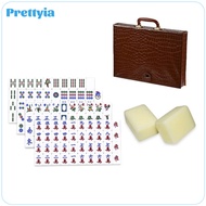 Acrylic Mahjong Tile Set Thick Durable Acrylic Material