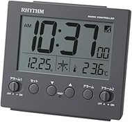 RHYTHM Fit Wave D236 8RZ236SR82 Alarm Clock Digital Electronic Sound Double Alarm (with Snooze) Ther
