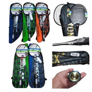 1PC SINGLE YONEX CARBONEX RACKET WITH BAG CARBON GRAPHITE BLACK STRING(RANDOM DESIGN,MODEL)