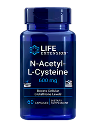 Spot nac acetylcysteine capsules N-Acetyl-L-Cysteine American Life extension