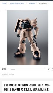 Robot Spirits MS-06F-2 Zaku II F2 EFSF