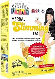 21St Century 100% Herbal Slimming Honey Lemon Tea Bags 2G X 24S