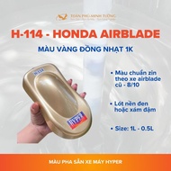 HYPER light copper gold motorbike paint (Code: H-114) - 1 Liter